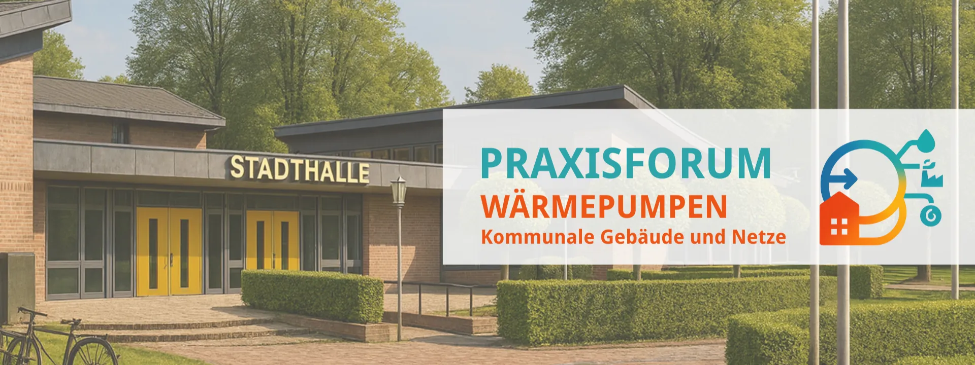 Praxisforum Wärmepumpen: Kommunale Gebäude und Netze cover image